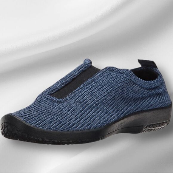 ARCOPEDICO Women’s ES Knit Slip On Shoes in the Size 40/9-9.5 US Size in Denim - Picture 4 of 13